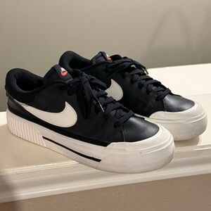 Nike Court Legacy Lift in Black 🖤